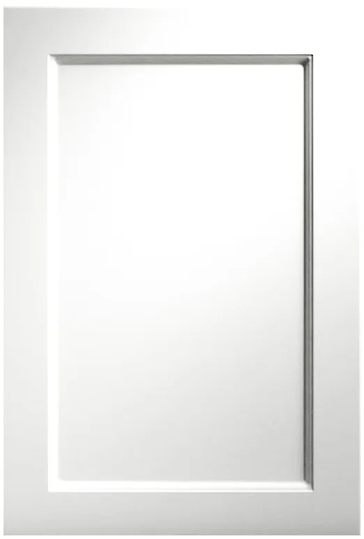 Beaded door rendered in nuWhite