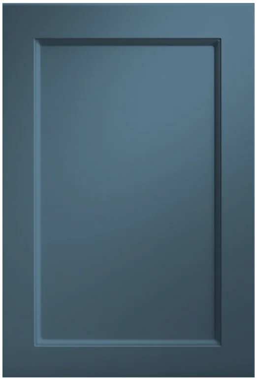 Beaded door rendered in Sable Blue