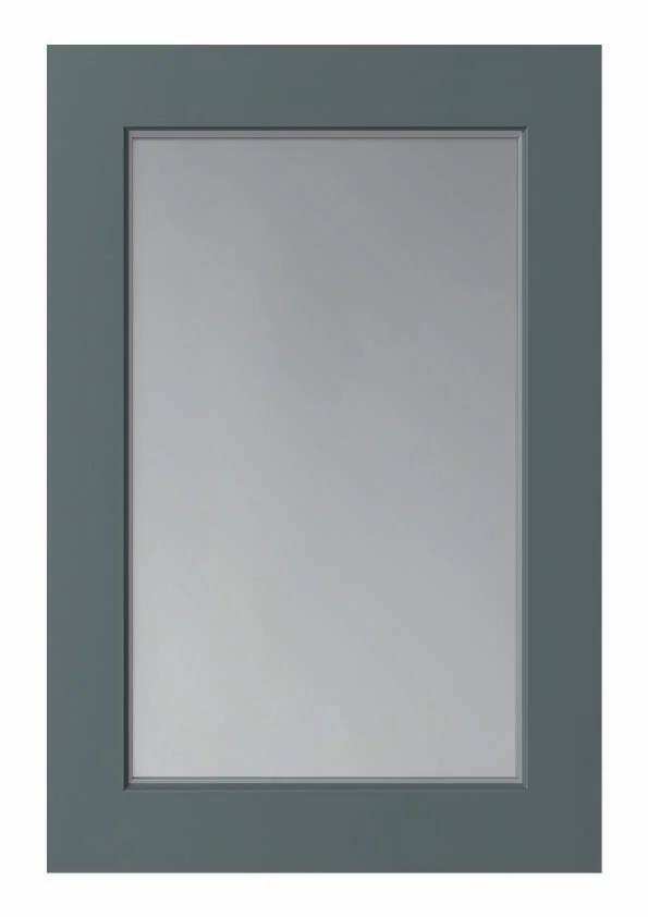 Glass Shaker door rendered in Meadow