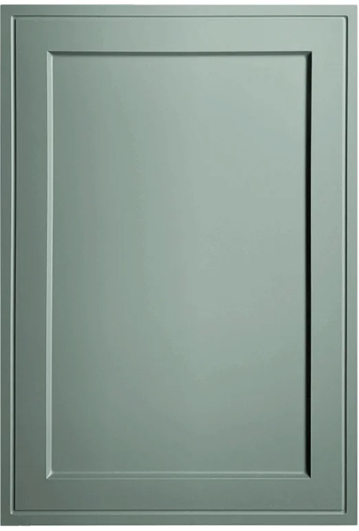Inset Shaker door rendered in Meadow