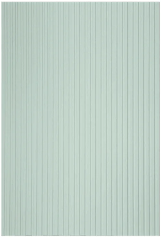 Reeded Slab door rendered in Meadow