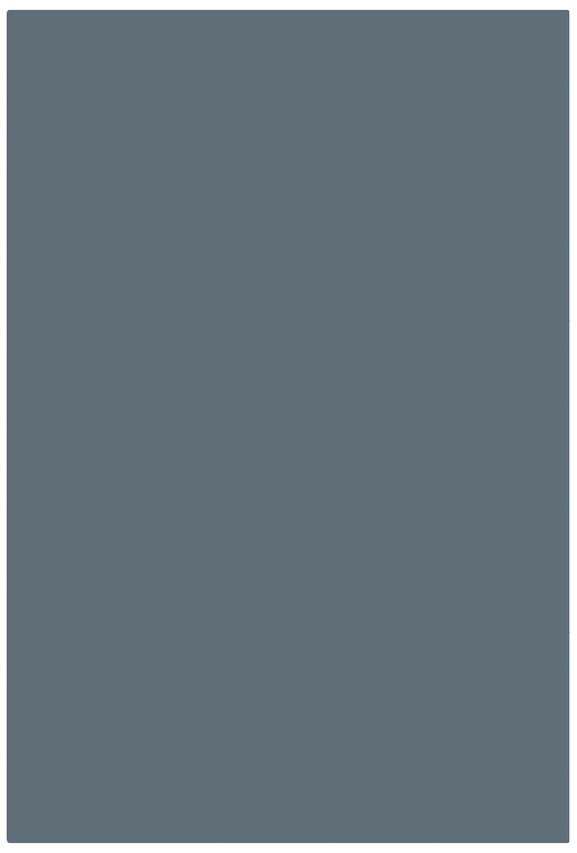 Slab door rendered in Sable Blue